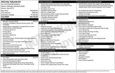 2023 Kia Telluride EX