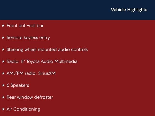 2025 Toyota COROLLA LE