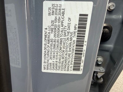 2025 Honda Pilot Touring