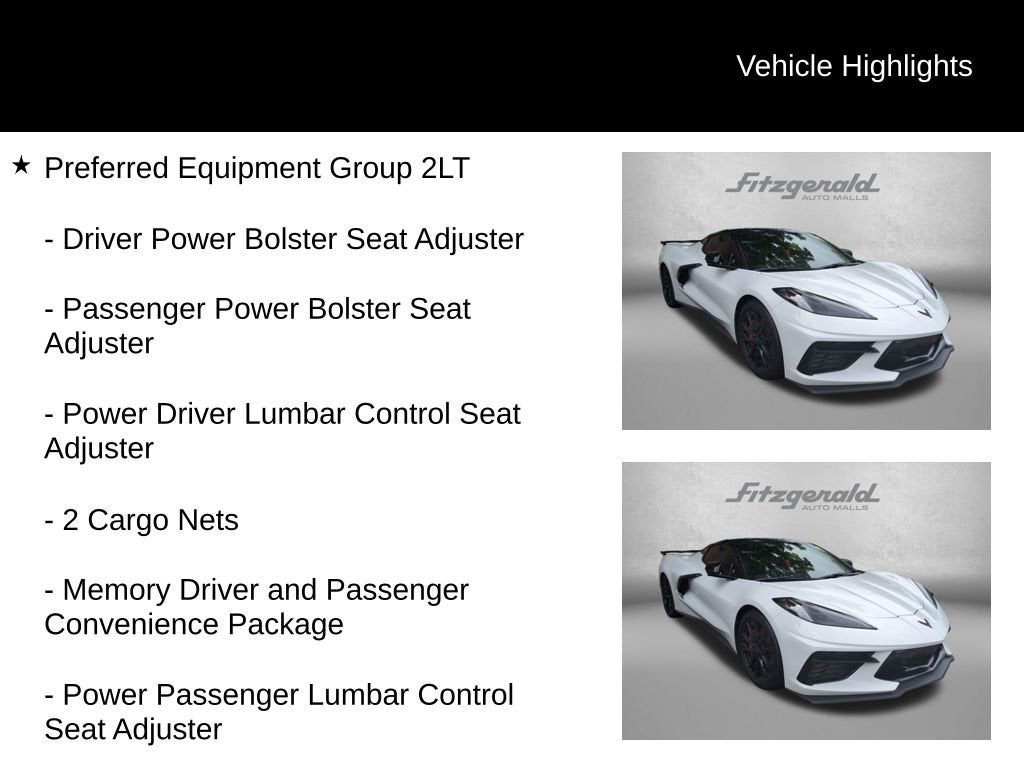 2026 Chevrolet Corvette Stingray 2LT