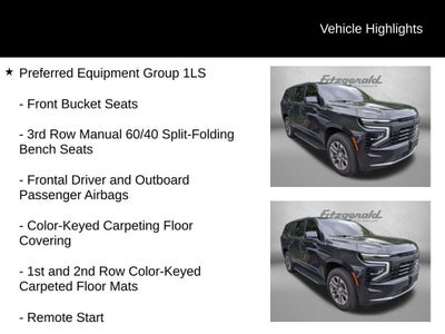2025 Chevrolet Tahoe LS