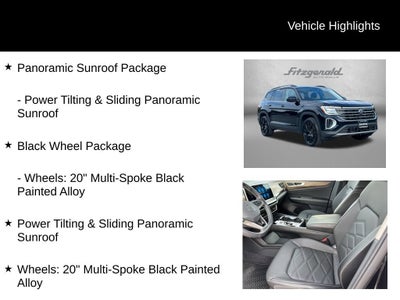 2024 Volkswagen Atlas 2.0T SE w/Technology