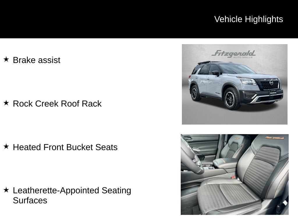 2024 Nissan Pathfinder Rock Creek
