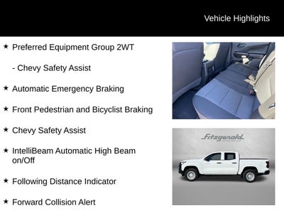 2026 Chevrolet Colorado Work Truck