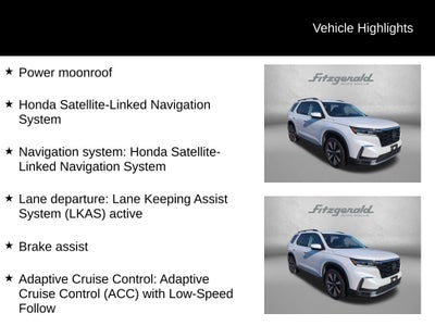 2025 Honda Pilot Elite