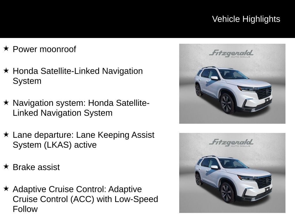 2025 Honda Pilot Elite